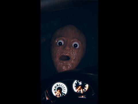 Giant eats couple in car #shorts #scary #horrorshorts
