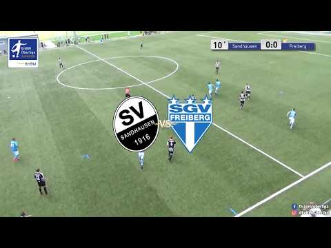EnBW-Oberliga B-Junioren - 21. Spieltag - SV Sandhausen gegen SGV Freiberg Fußball