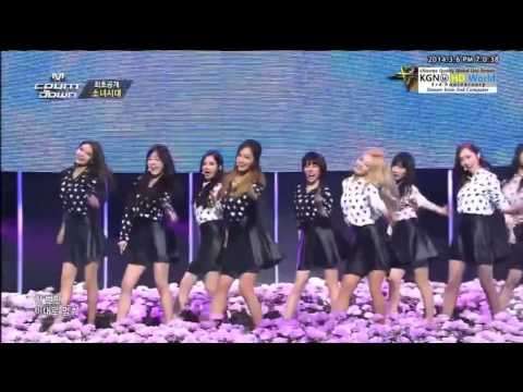 140306 M! Countdown SNSD - Wait A Minute