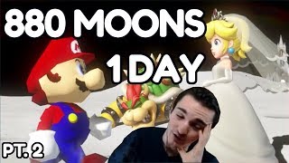 I collected ALL 880 Moons in Super Mario Odyssey in a single day... [2/2]