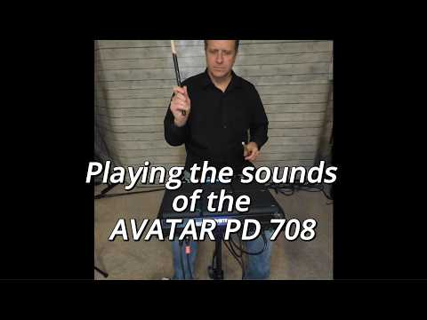 Демонстрация звучания перкуссионного сэмплера Avatar PD708