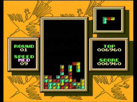 Tetris 2 (NES) gameplay