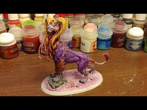 Warhammer Warcry MindStealer Sphiranx - Brady Paints 