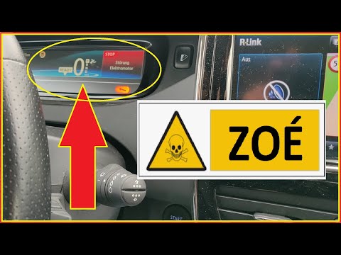 +++Renault  ZOE Phase 1 Accelerates by itself ! Beschleunigt von alleine ! ++ Accélère par lui-même!