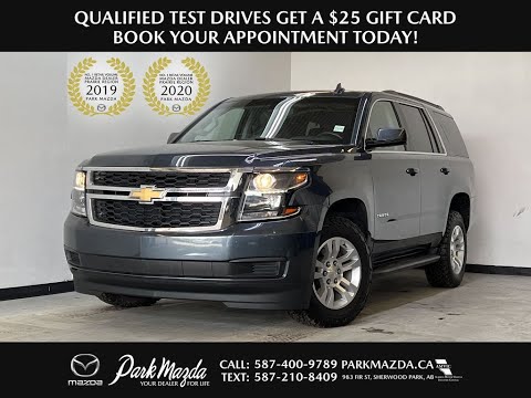 2020 Chevrolet Tahoe LS Review   - Park Mazda