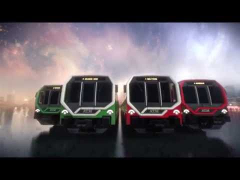 Milano, i nuovi treni Leonardo sulla Metro verde