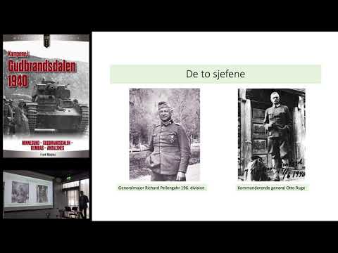 Kampene i Gudbrandsdalen 1940 - Foredrag ved Frank Magnes