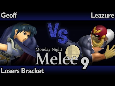 MNM9 Melee - Geoff (Marth) vs Leazure (Falcon) - Losers Bracket