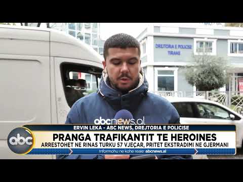 Pranga trafikantit të heroinës, arrestohet në Rinas turku, pritet ekstradimi në Gjermani