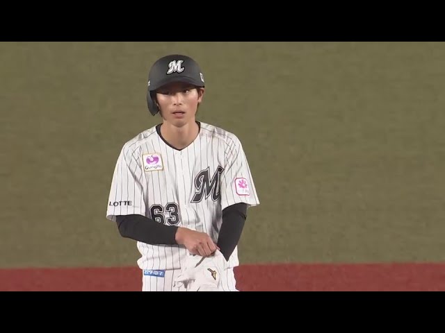 【4回裏】相手を突き放す追加点!! マリーンズ・和田康士朗のタイムリーヒット!! 2024年5月31日 千葉ロッテマリーンズ 対 阪神タイガース