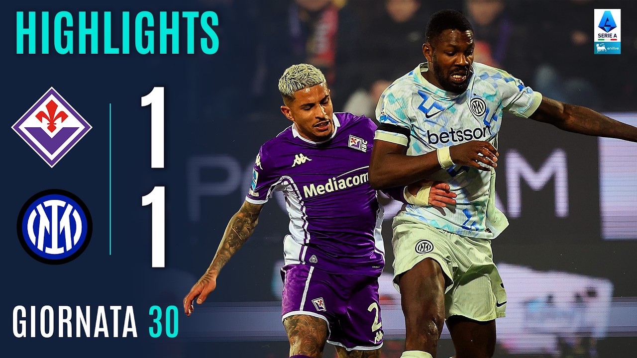 De Gea salva la Viola! | FIORENTINA-INTER 1-1 | HIGHLIGHTS | SERIE A ENILIVE 2025/26