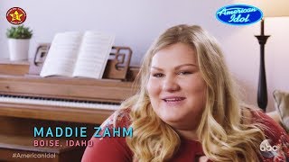 MADDIE ZAHM diagnosed with PCOS - Follow Her Journey on American Idol 2018 on ABC
