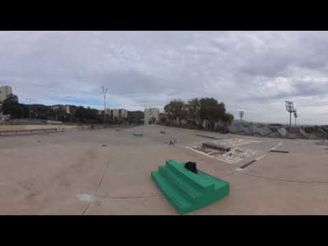 [VID 360º] Sketchyland! Montbau DIY Park! #360video #barcelona #skatepark