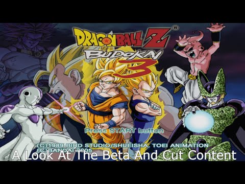 A Look At The Beta And Cut Content Of Dragon Ball Z Budokai 3