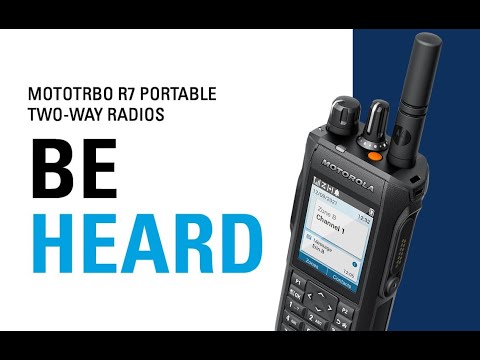 MOTOROLA R7 R7A 多功能數位無線電對講機