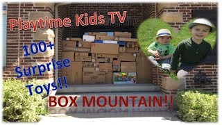 It's BOX MOUNTAIN!!! 100+ Surprises