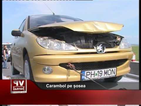 Carambol pe șosea