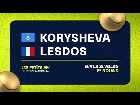 Les Petits As 2023 | Girls Singles 1R | Eva Korysheva vs Clemence Lesdos