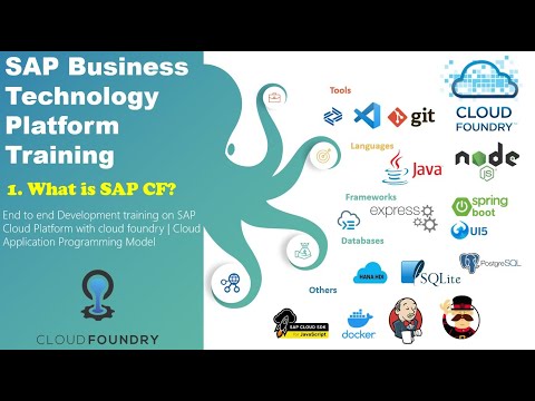 01 SAP Business Technology Platform training | Cloud Application Programming CAPM End2End Training