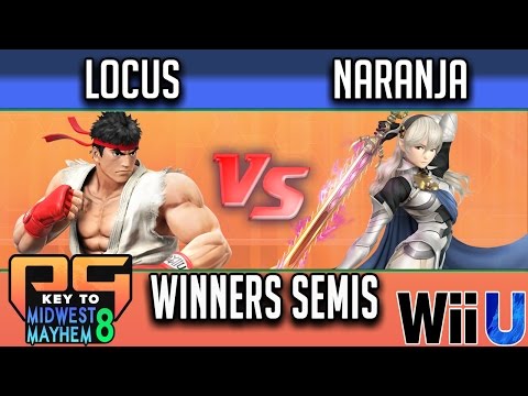 PG Key to MM8 LOSERS TOP 8 - UBC | Locus (Ryu) vs Naranja (Corrin)