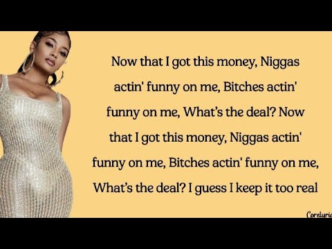LaBritney ft Kash Doll - Actin' Funny (lyrics)