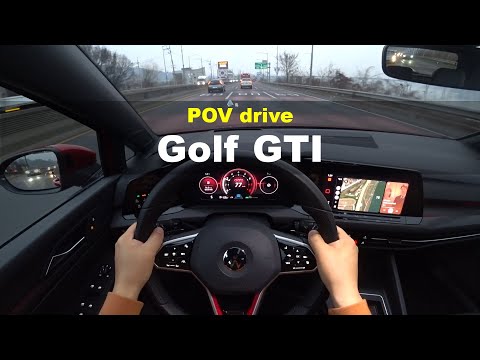 MK8 Volkswagen GOLF GTI POV drive