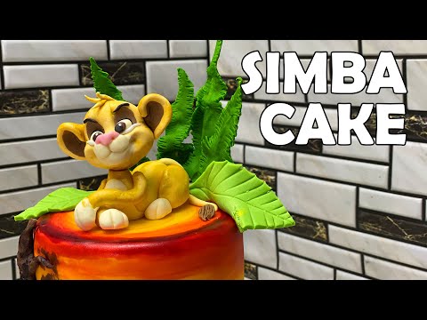 Simba Cake - Amazing Lion King Cake Ideas by #happycake