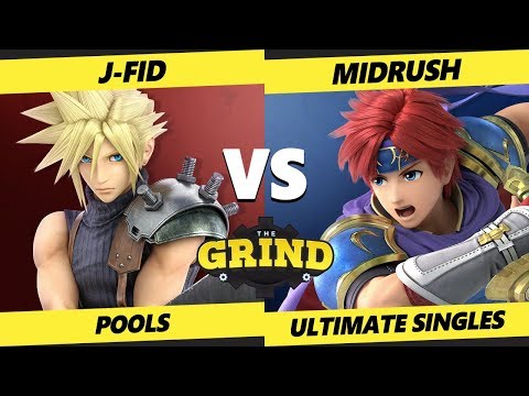 Smash Ultimate Tournament - J-Fid (Cloud)  Vs. MidRush (Roy) - The Grind 69 SSBU Pools B2 W2