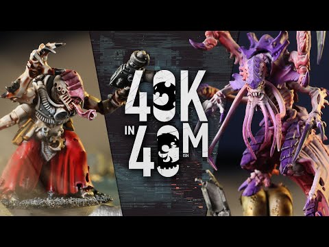 Ascension! Tyranids descend on a Genestealer Cult liberate world. Warhammer 40k in 40m
