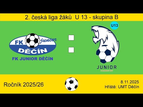 FK Junior Děčín : Junior Chomutov U13