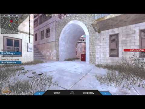 [promod] Cyborg Factory vs GRANTED Bratislava Entry Cup (mp_citystreets, Bo3)(2/2)