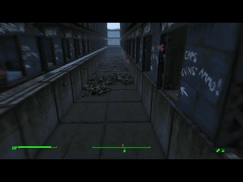Fallout 4 "Auto Loot" mod vs 126 gunner bodies