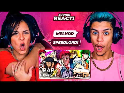 SPEEDLORD 4 - KUROKO NO BASKET | ESPECIAL 200K | Flash Beats | [React Rap Nerd] 🔥