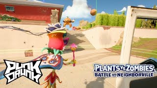 プラントvs.ゾンビ:ネイバービルの戦い 実況 #60 - 時限式罠！ローズでターフテイクオーバー - PS4