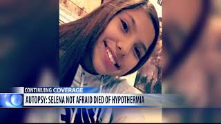 Preliminary autopsy report: Selena Not Afraid died of hypothermia