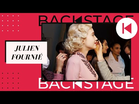 Julien Fournié Haute couture collection Spring/Summer 2021 / Movie «First storm» #backstage #fashion