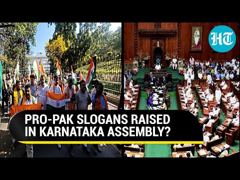 Congress MP’s Supporters Raised Pro-Pak Slogans In Karnataka Assembly? BJP Files Complaint | Watch | Videos