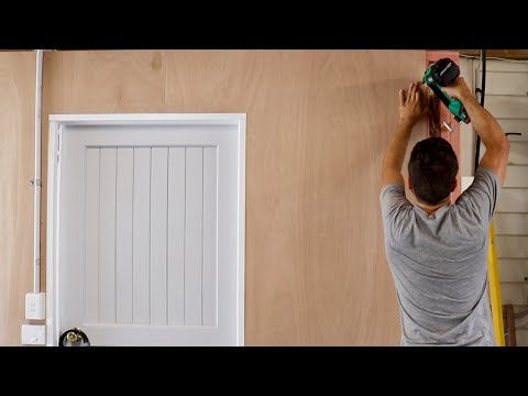 Lining Your Garage Walls with Plywood