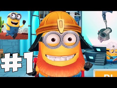 Despicable Me Minion Rush - Gameplay Walkthrough part 1(iOs, android)