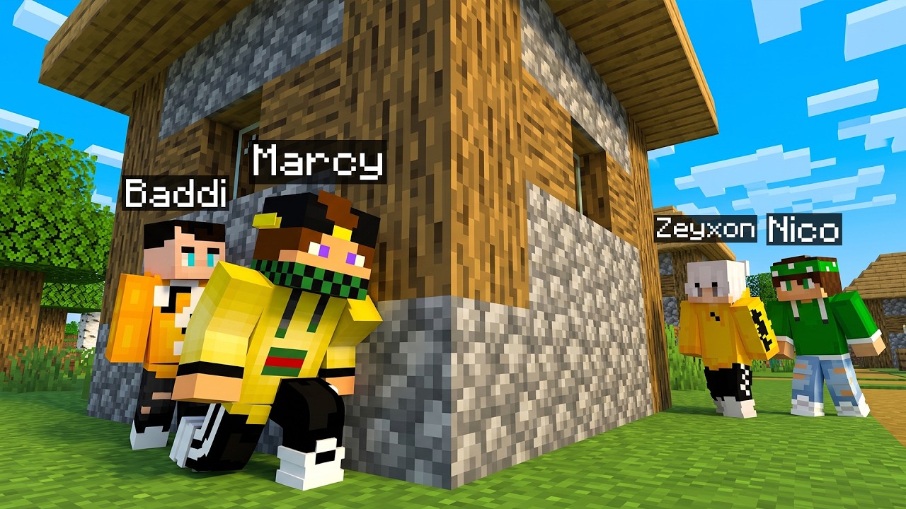 NASCONDINO 2vs2 SU MINECRAFT