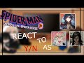 ˏˋ ˎˊ Spider Man Across The Spider Verse React To Y N NO PART 2 ˊˎ ̩̩͙ 　 ̩̩̥͙