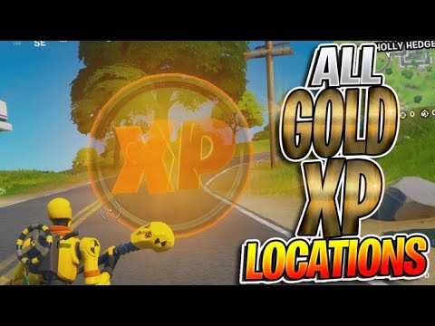 ALL 10 GOLD XP LOCATIONS - How To Get Over 220,000 XP!  (GOLD IS THE GREATEST PUNCHCARD)