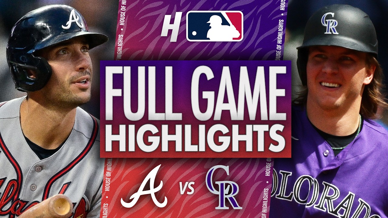 ⚾ [MLB] 애틀랜타 브레이브스 vs 콜로라도 로키스 하이라이트