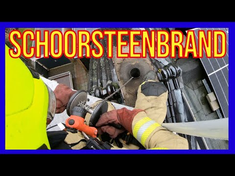 Schoorsteenbrand  - VOLUNTEERS DUTCH FIREFIGHTERS -