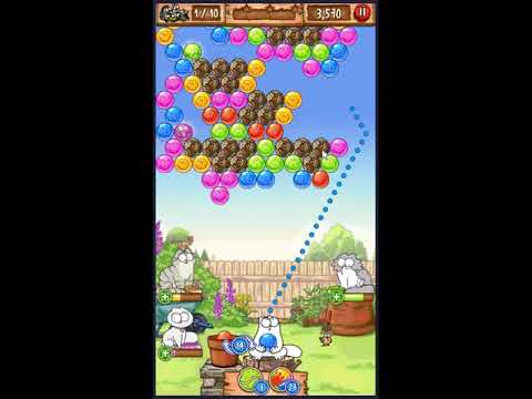 Simon's Cat Pop Time Level 589 - NO BOOSTERS 😺 | SKILLGAMING ✔️