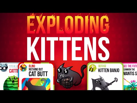 Exploding Kittens MULTIPLAYER APP!! - YouTube