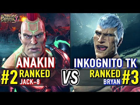T8 🔥 ANAKIN (#2 Ranked Jack-8) vs INKOGNITO TK (#3 Ranked Bryan) 🔥 Tekken 8 High Level Gameplay