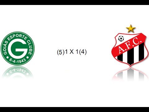 GOIÁS (5)1 X 1(4) ANÁPOLIS CAMPEONATO GOIANO FINAL 2016