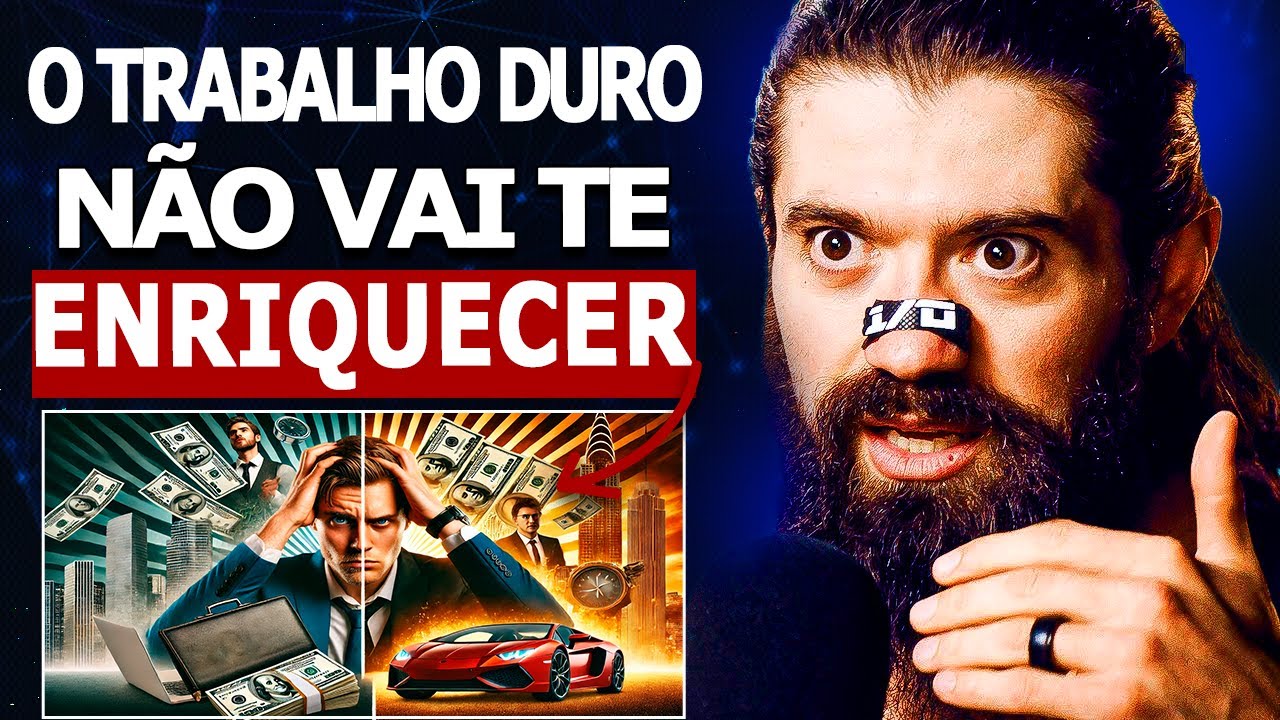 Trabalhar duro NÃO VAI TE DEIXAR RICO! Aprenda o segredo dos milionários | Alex Hormozi
