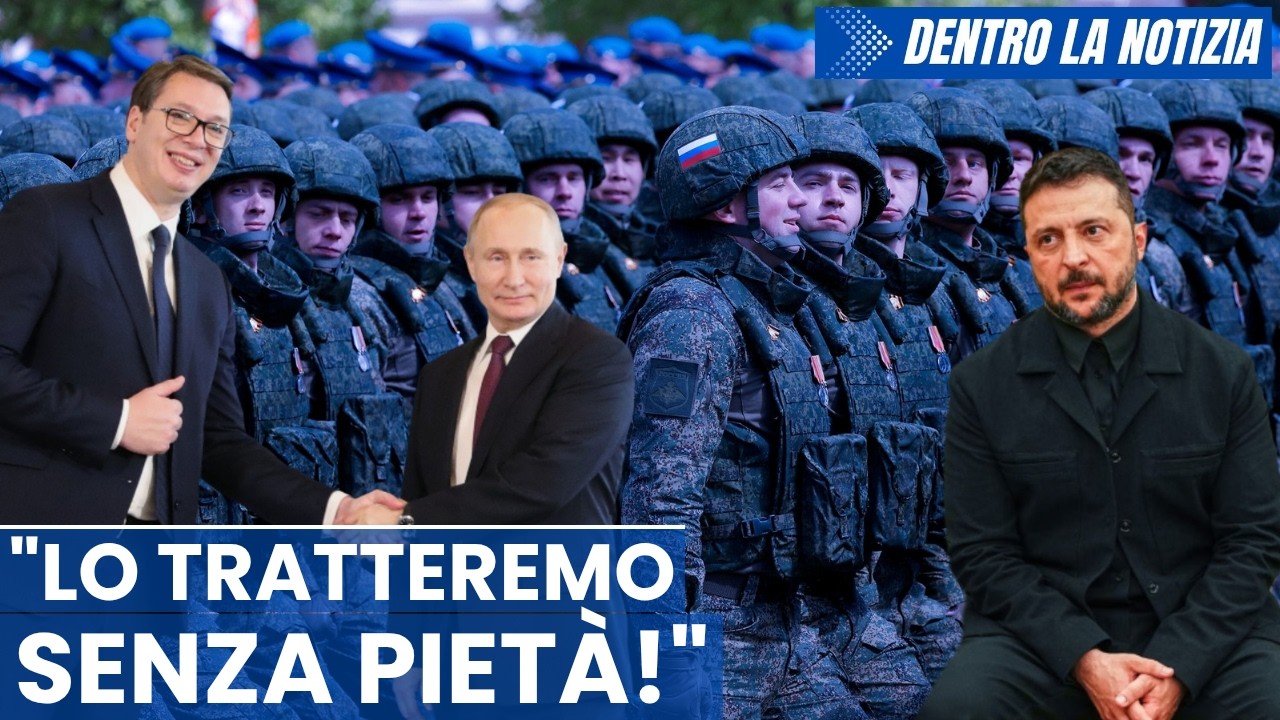 Alleanza militare 4 Paesi contro Zelensky! Vučić Lo tratteremo senza pietà! Le Pen niente soldi a UE